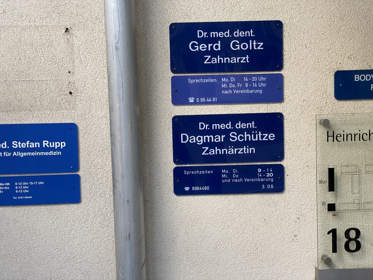 In der Wohnanlage top Versorgung