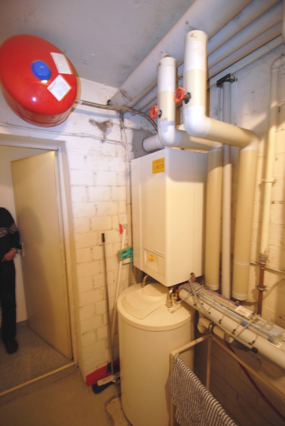 Erneuerte Gasheizungsanlage
