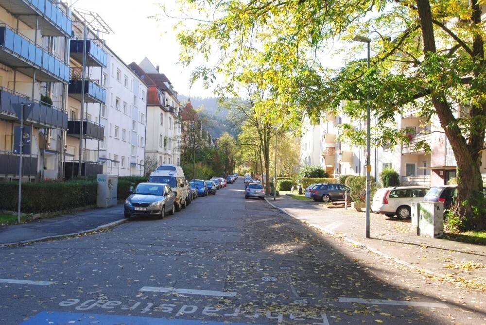 Blick in die Straße
