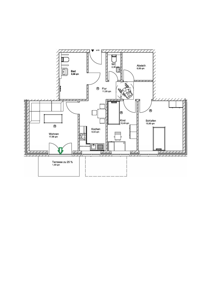 Wohnung 2