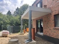 überdachte Terrasse