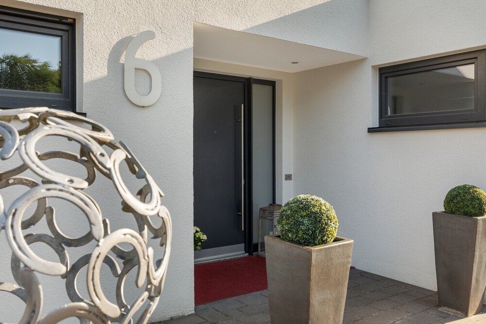 Eingang - überdacht