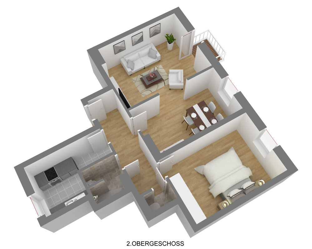Grundriss 3D_exemplarisch_WE 10