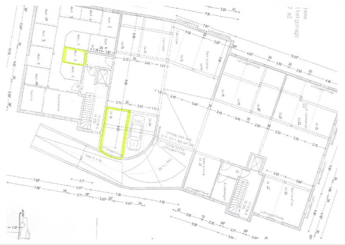Aufteilungsplan KG