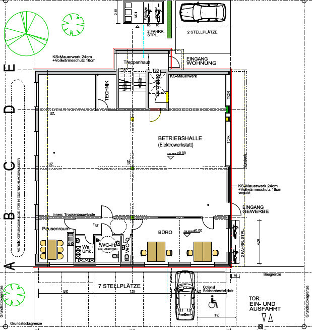 Grundriss EG
