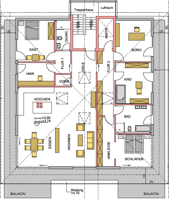 Grundriss DG