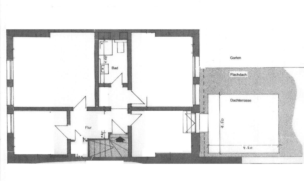 2. OG mit Dachterrasse