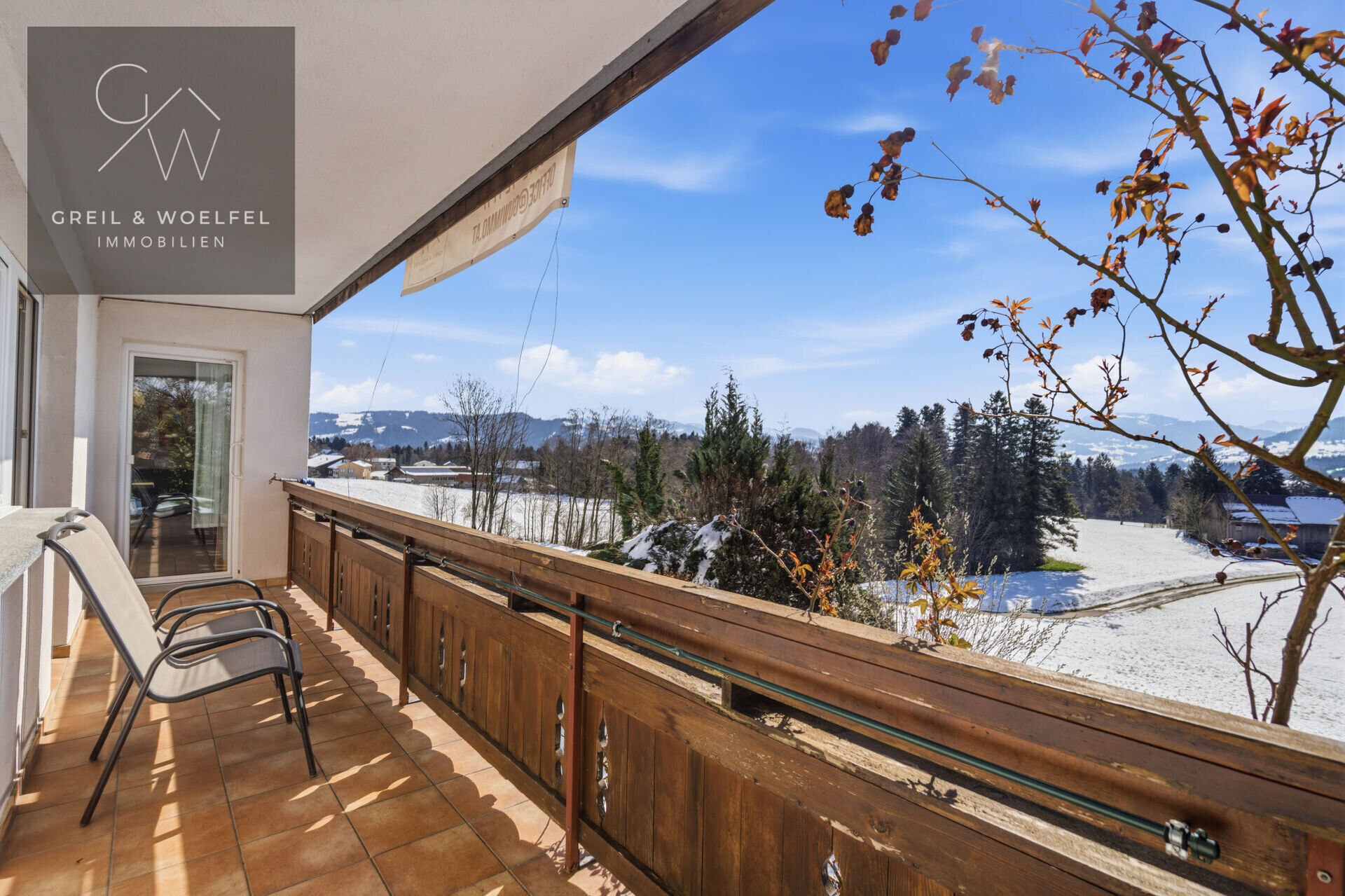Balkon EG Winter