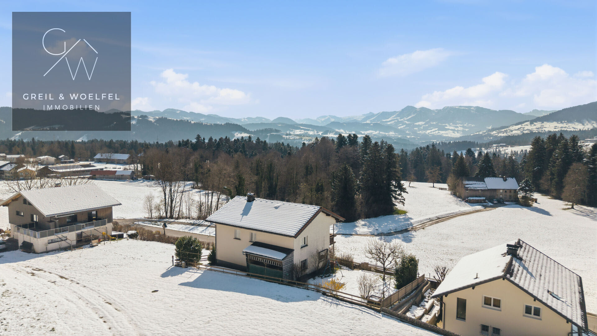 Ansicht Nord Winter