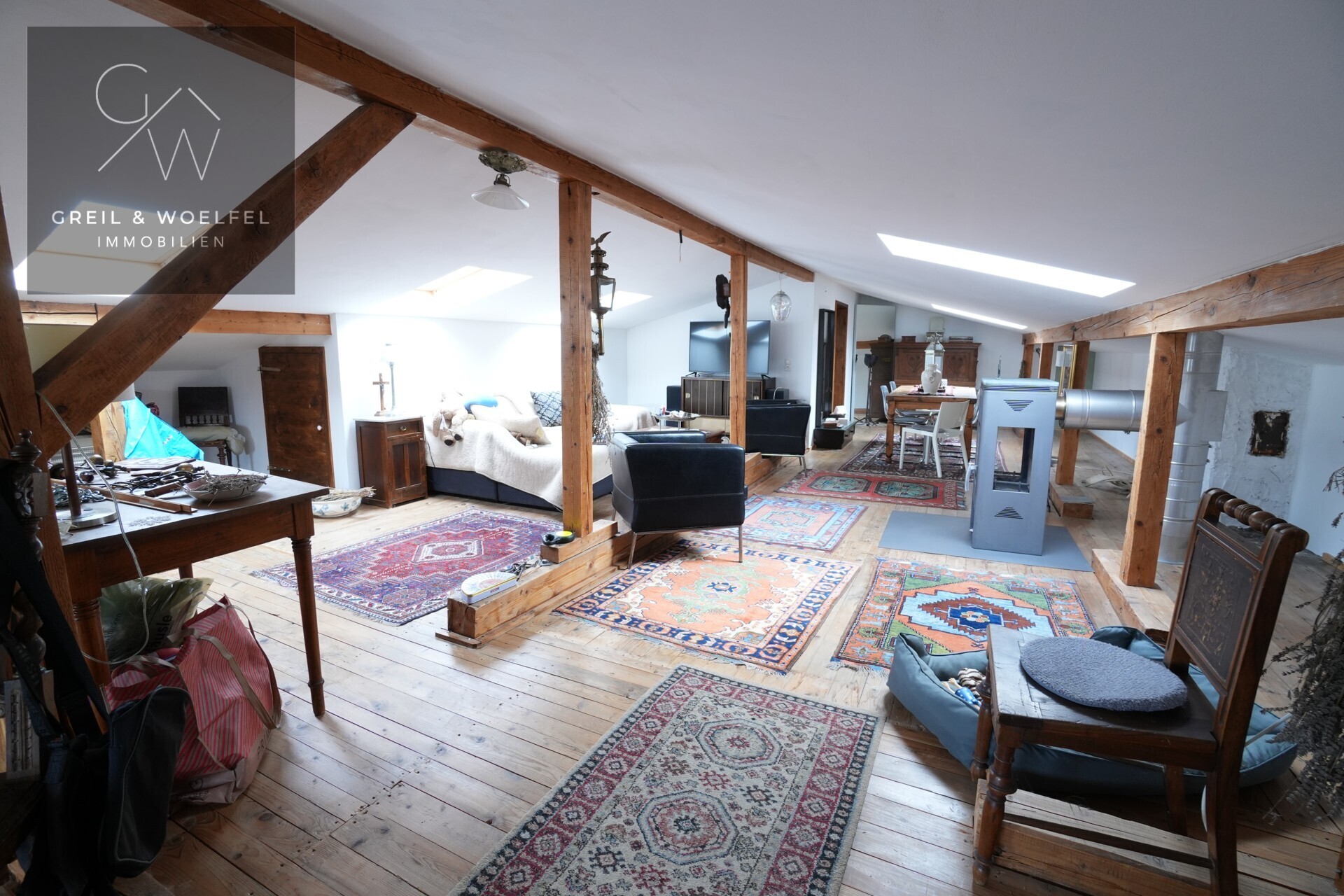 Dachbodenloft Ansicht 1