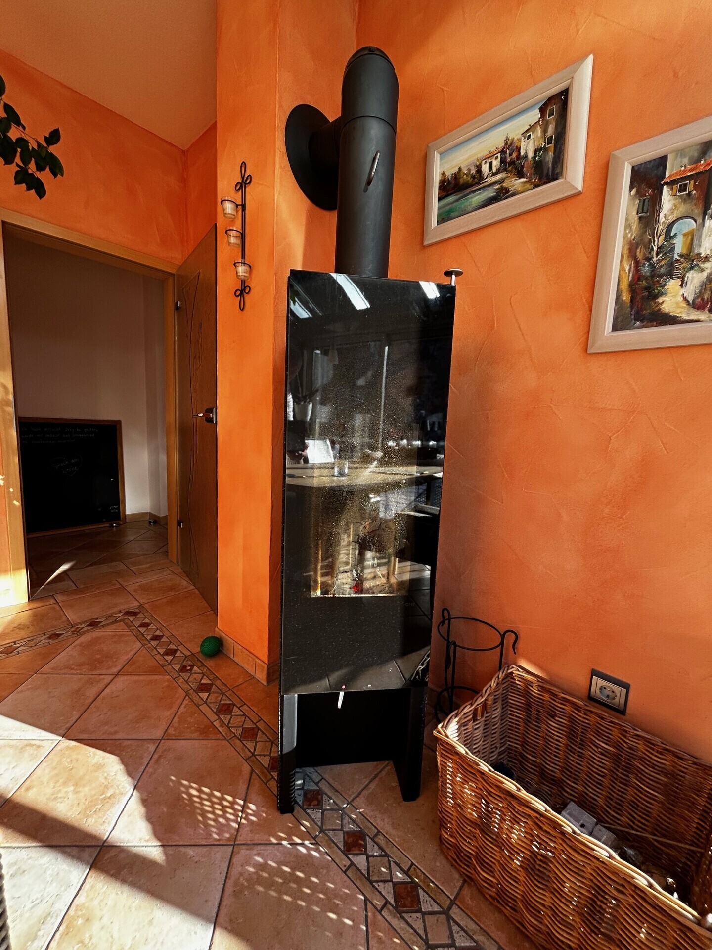 Kaminofen Wintergarten