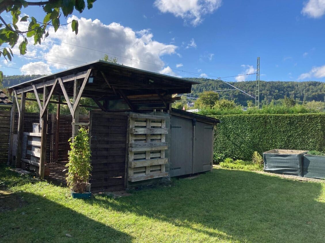 Gartengrundstück Pergola