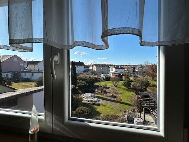 Aussicht Küche in Garten