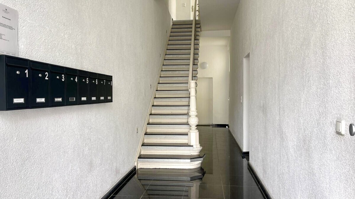 Gepflegtes Treppenhaus