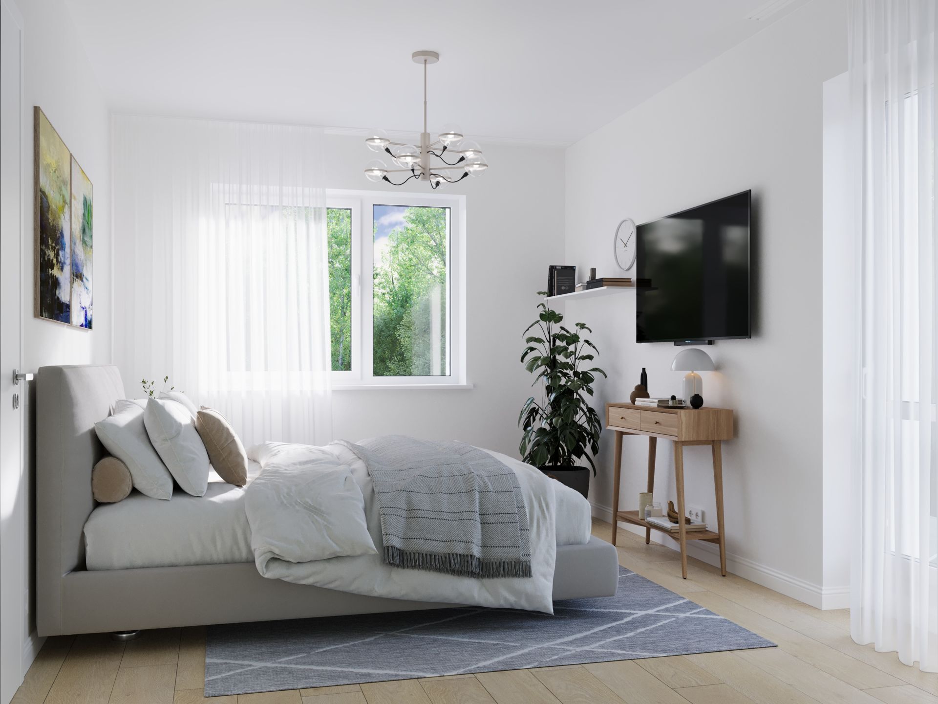 Visualisierung Schlafzimmer