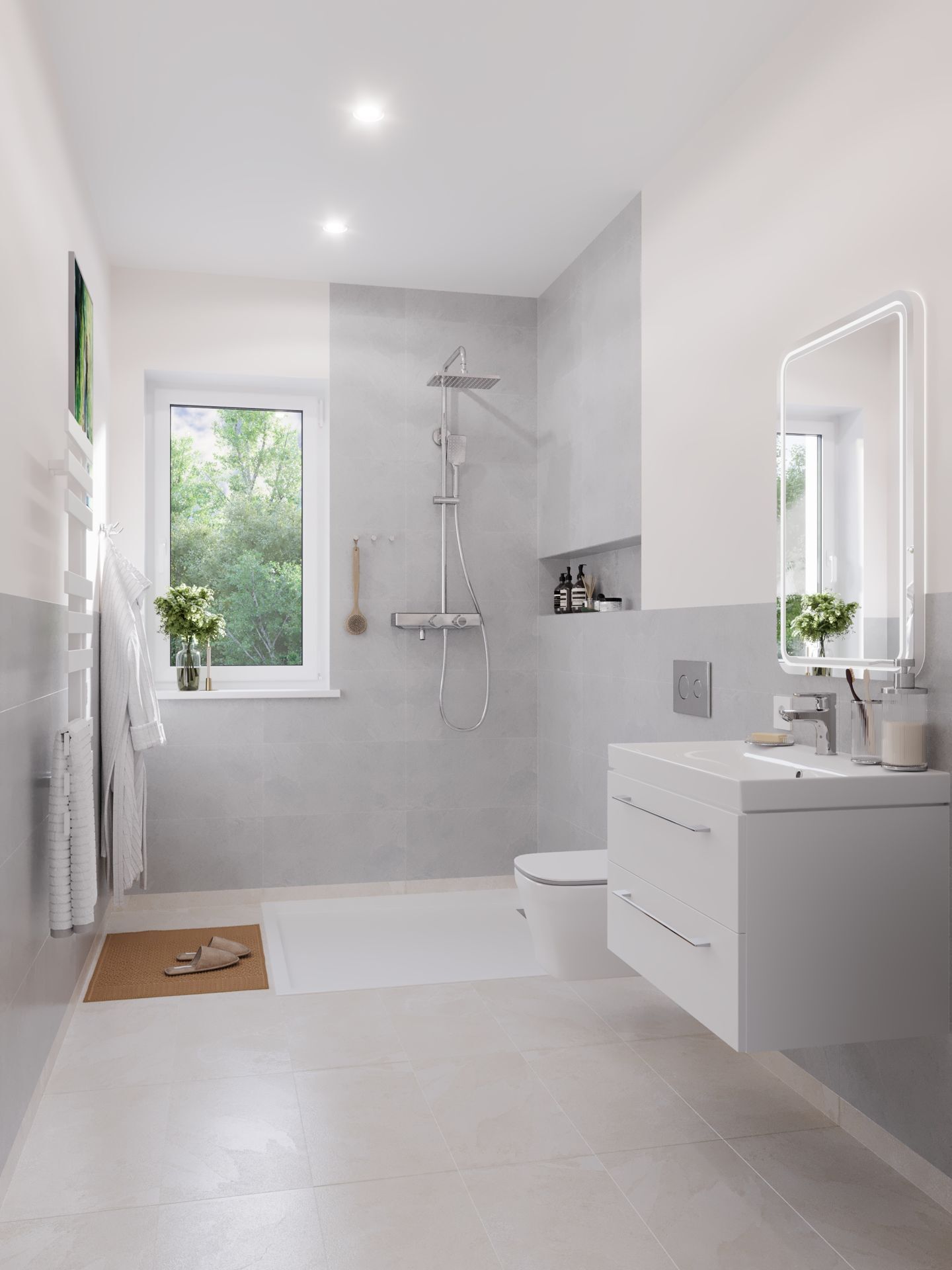 Visualisierung Badezimmer