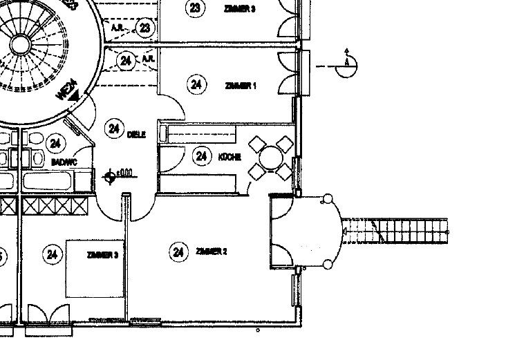 Grundriss WE 24