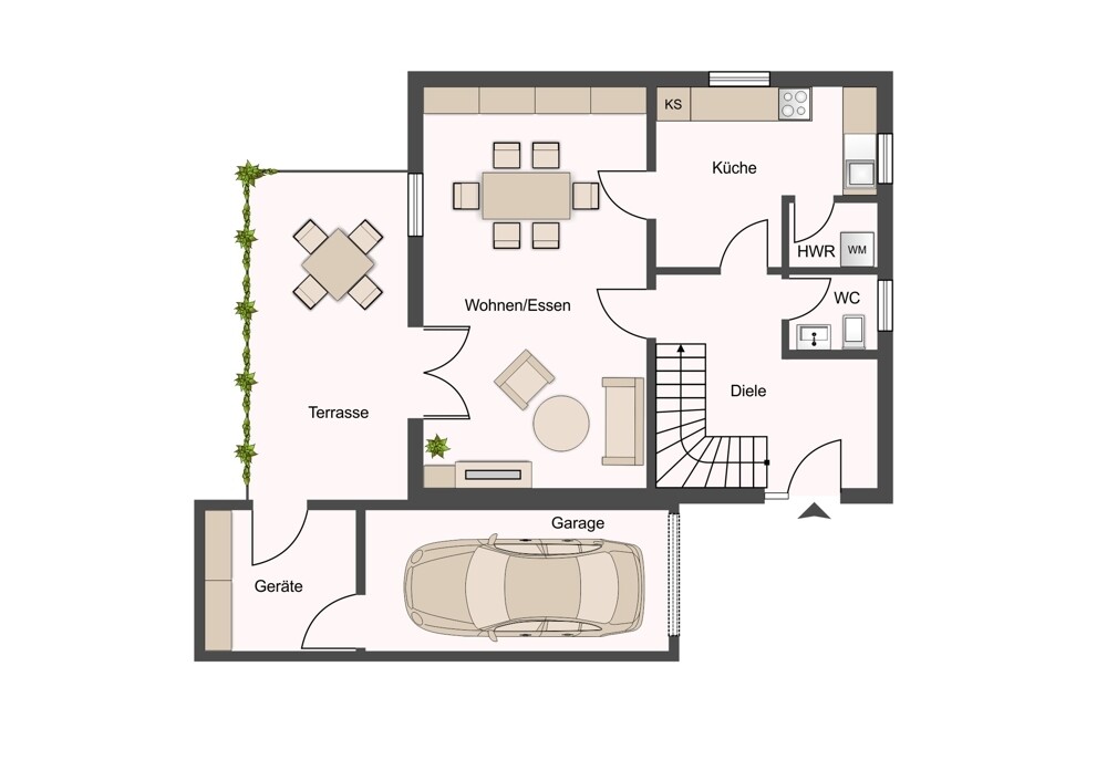 Grundriss EG