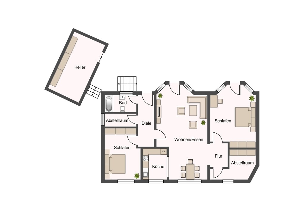 Grundriss KG