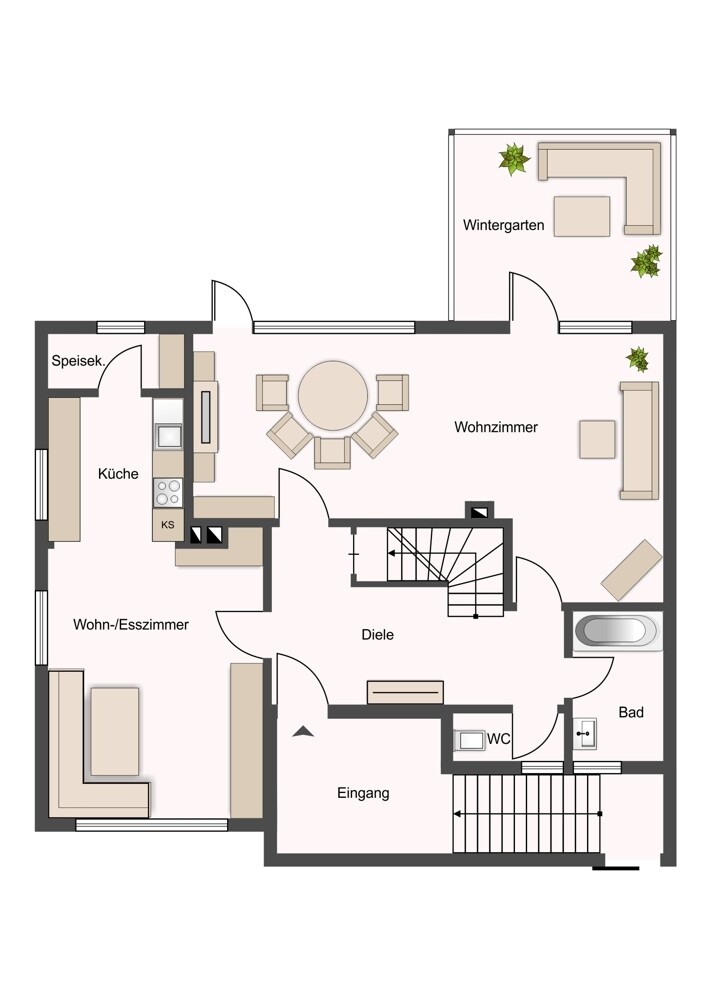 Grundriss EG