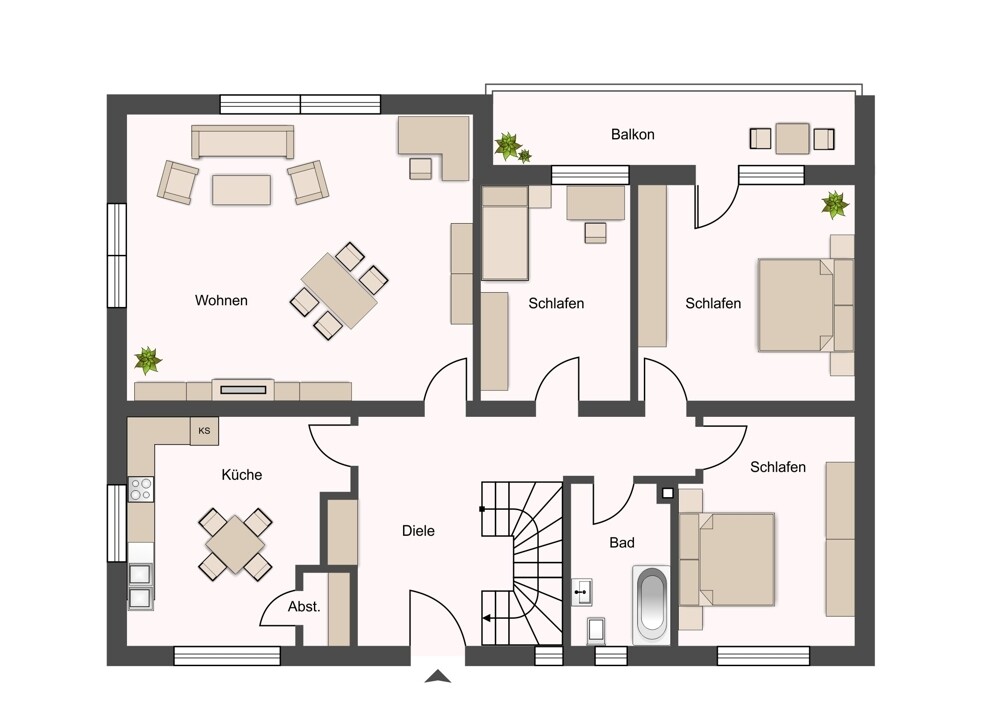 Grundriss EG