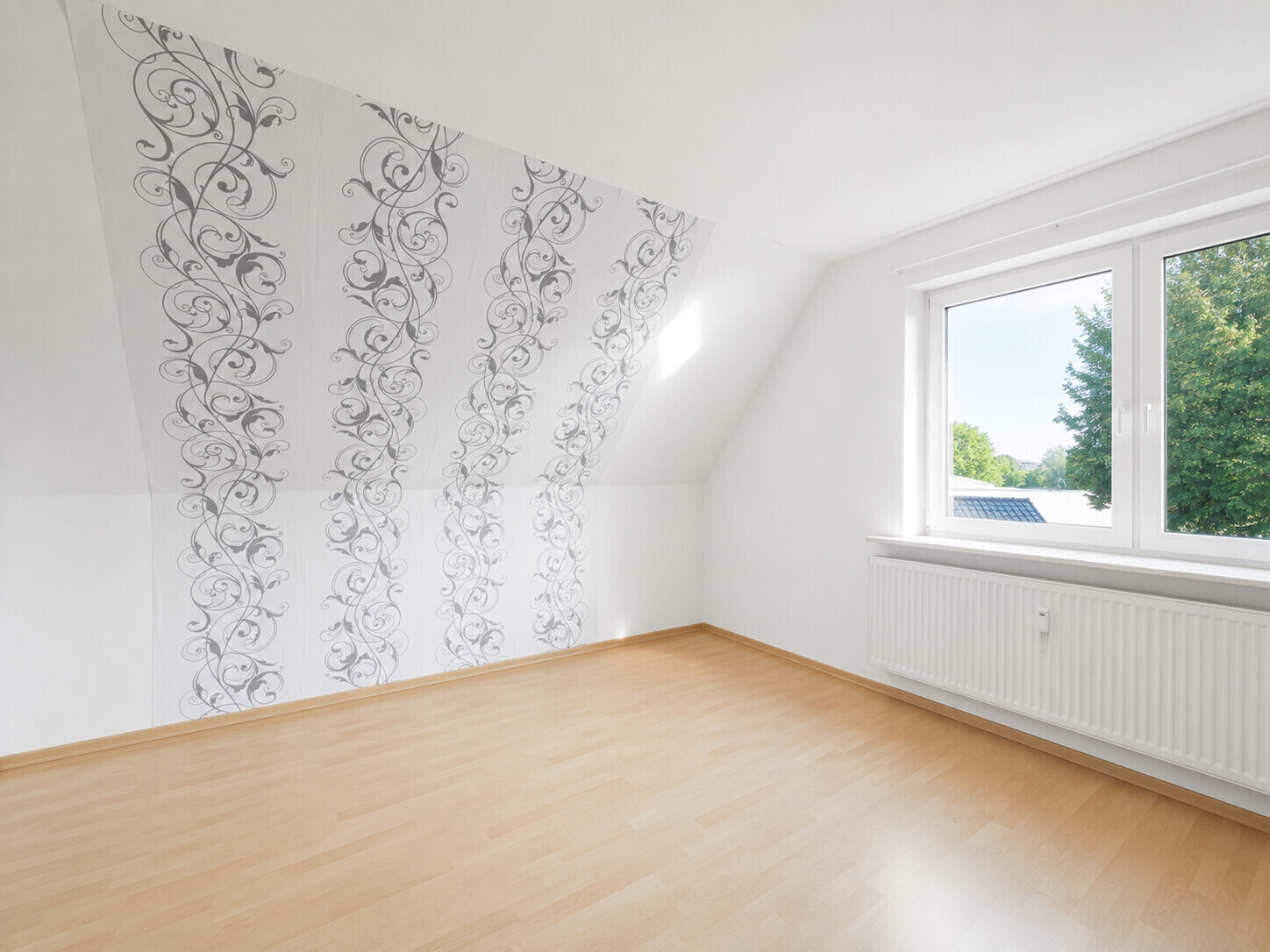 Reihenendhaus Schlafzimmer 