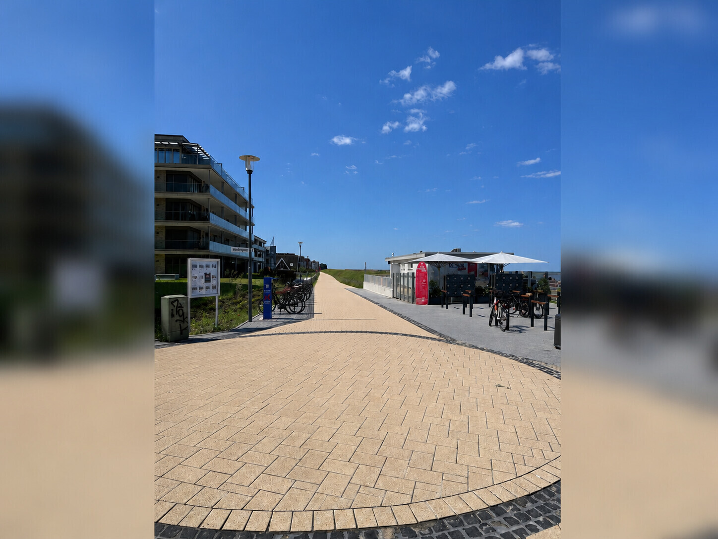 Promenade und Nordseegefühl vor der Tür