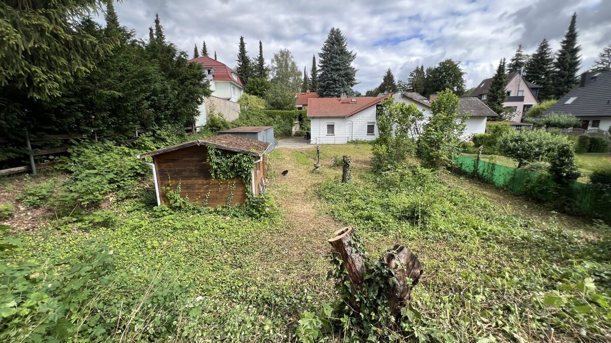 Blickrichtung vom Haus