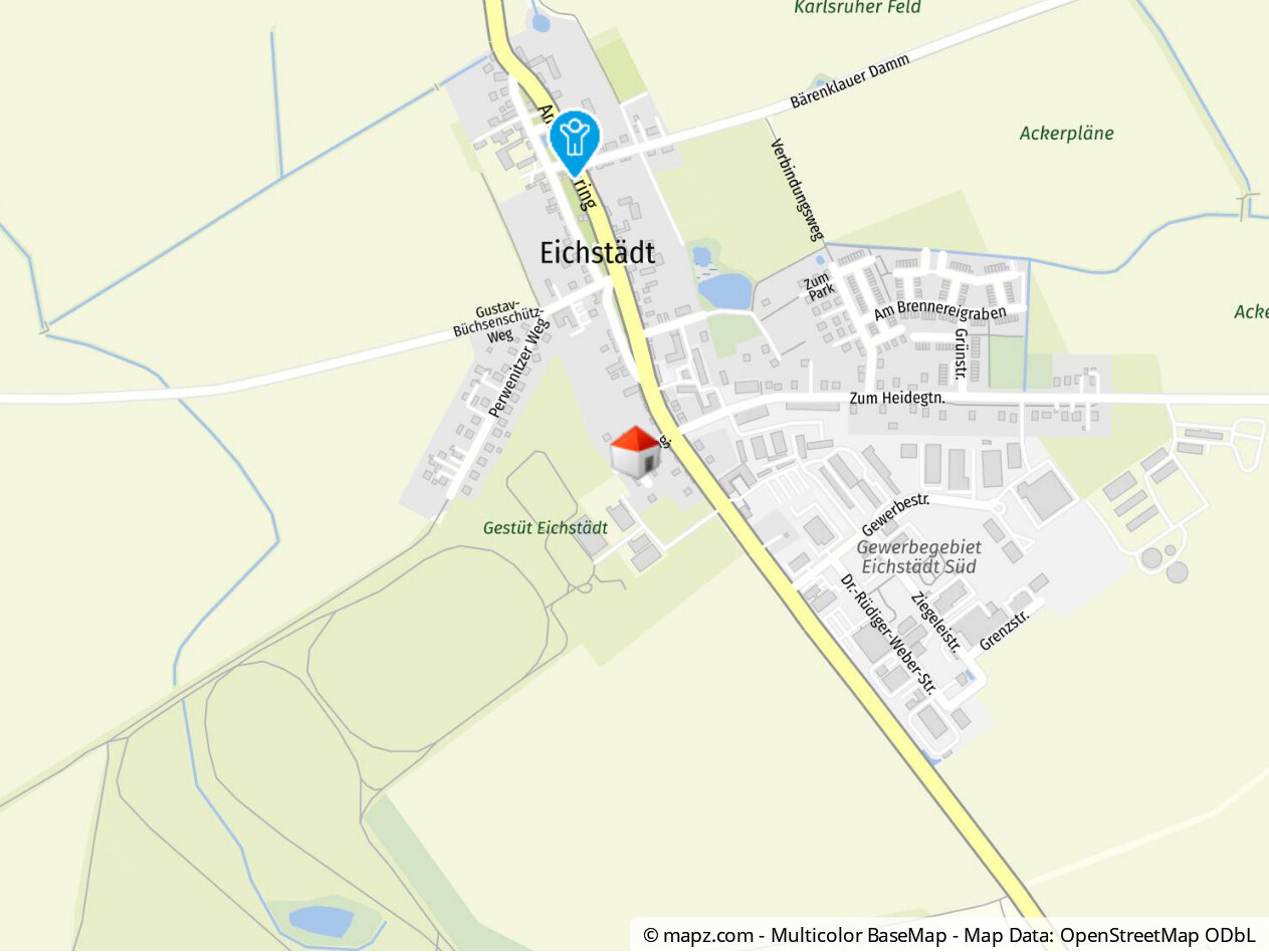 Geolyzer Kartenausschnitt