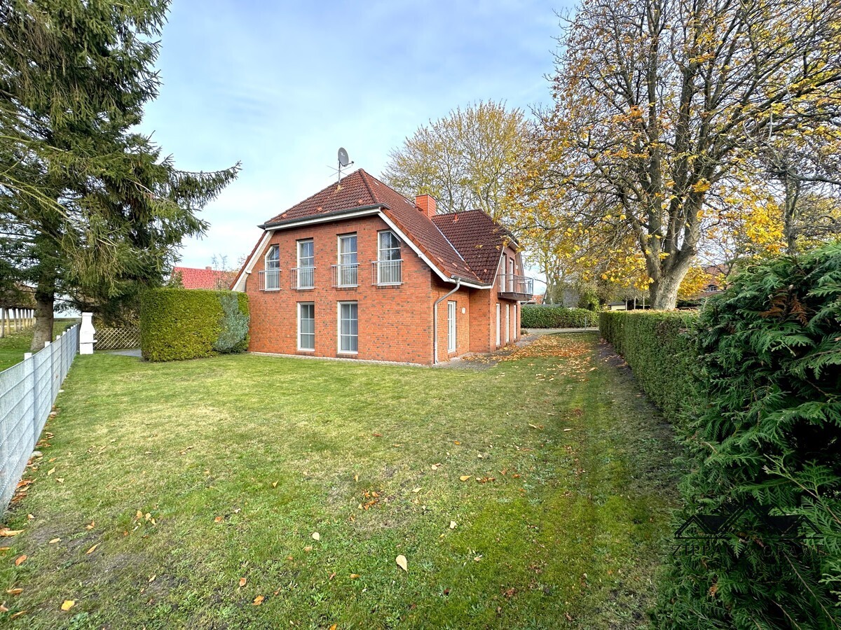 Außenanischt Grünfläche