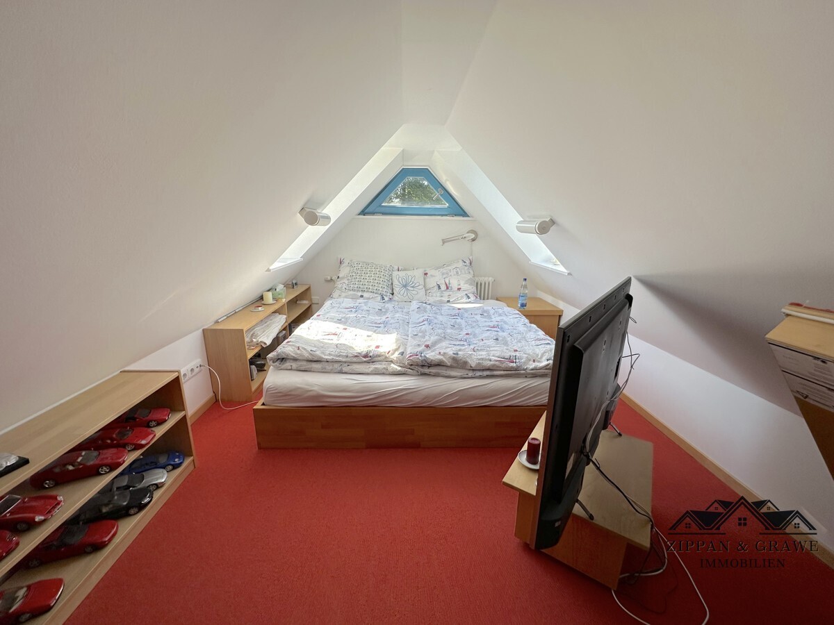 Schlafimmer Dachboden