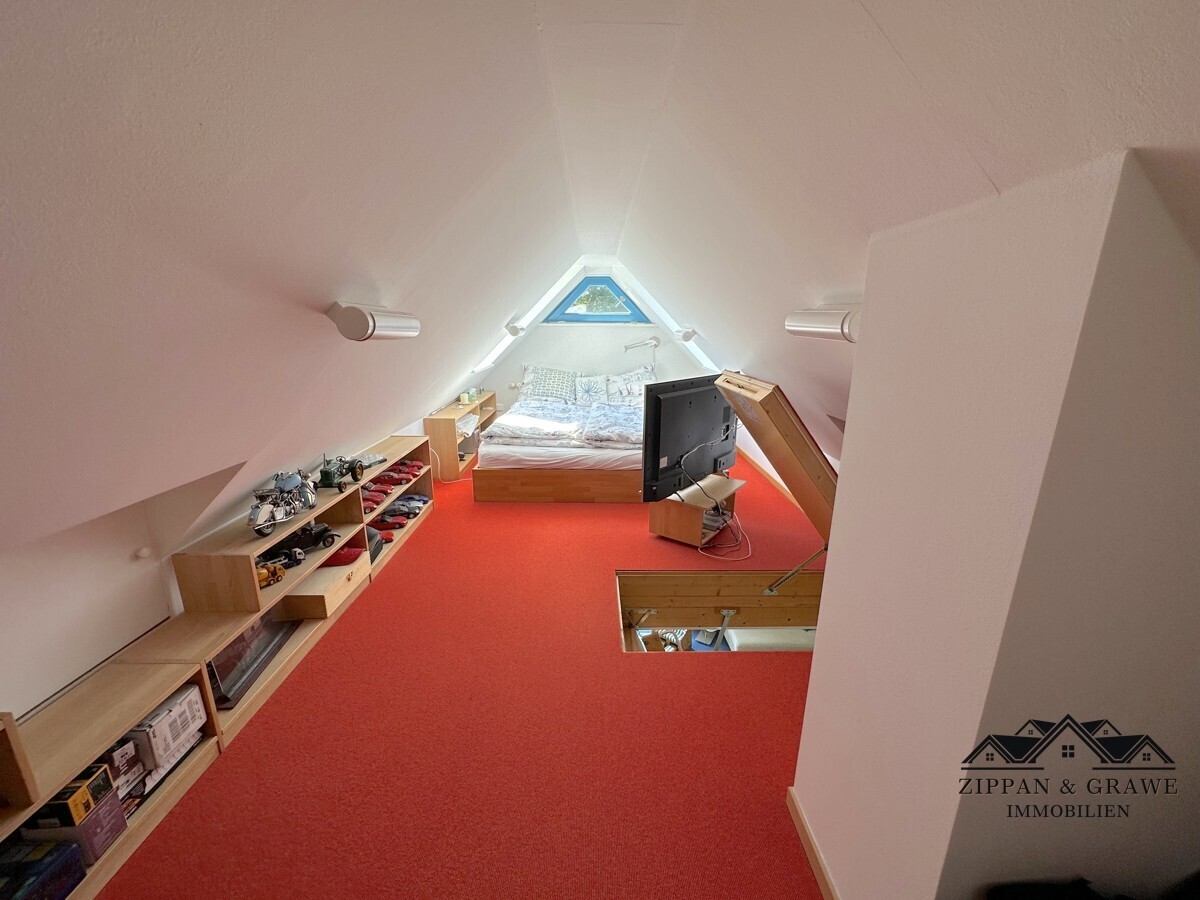 Schlafzimmer Dachboden