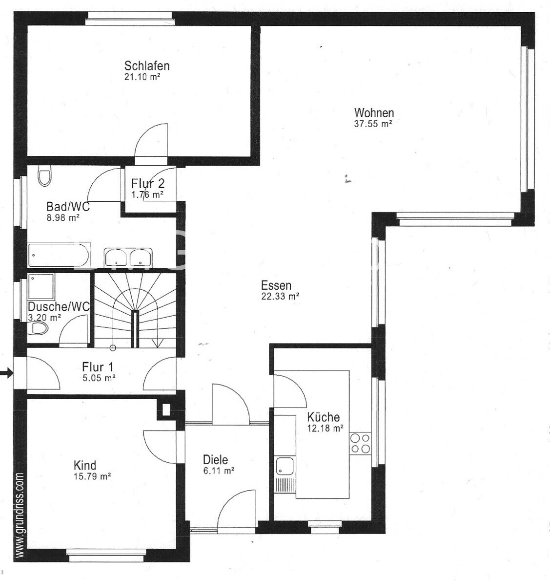 Grundriss Erdgeschoss