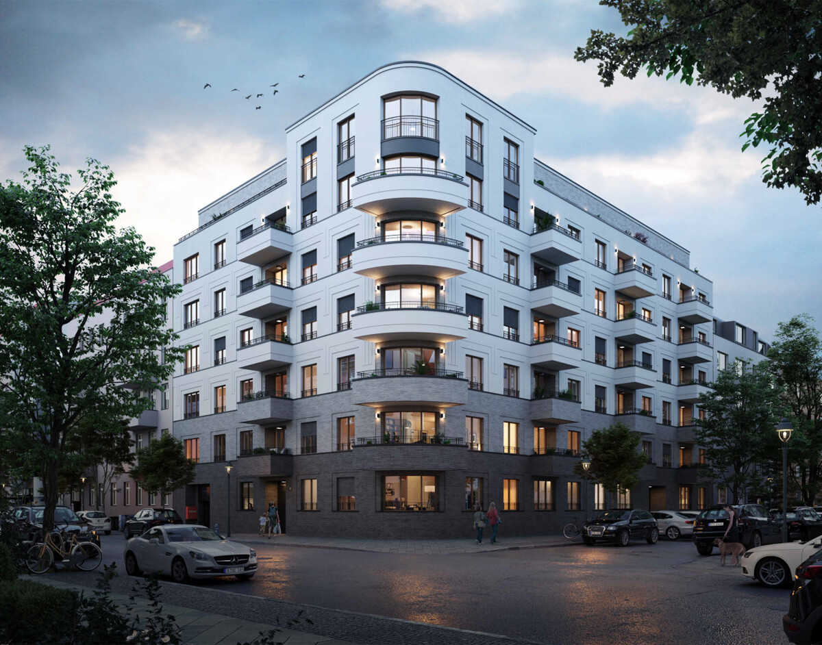 Ansicht des Ensembles