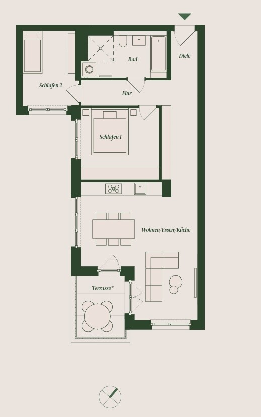 Grundriss 3.OG H1