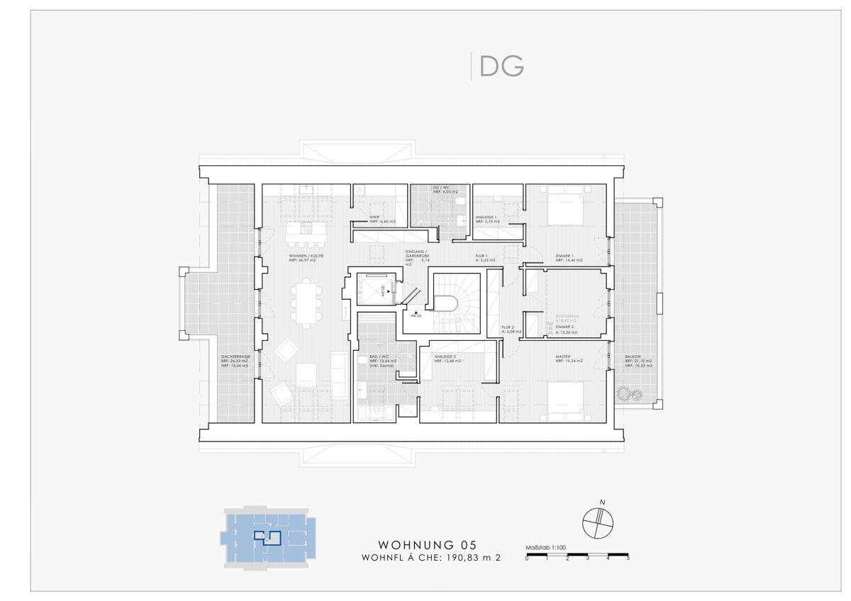 Grundriss WE 05