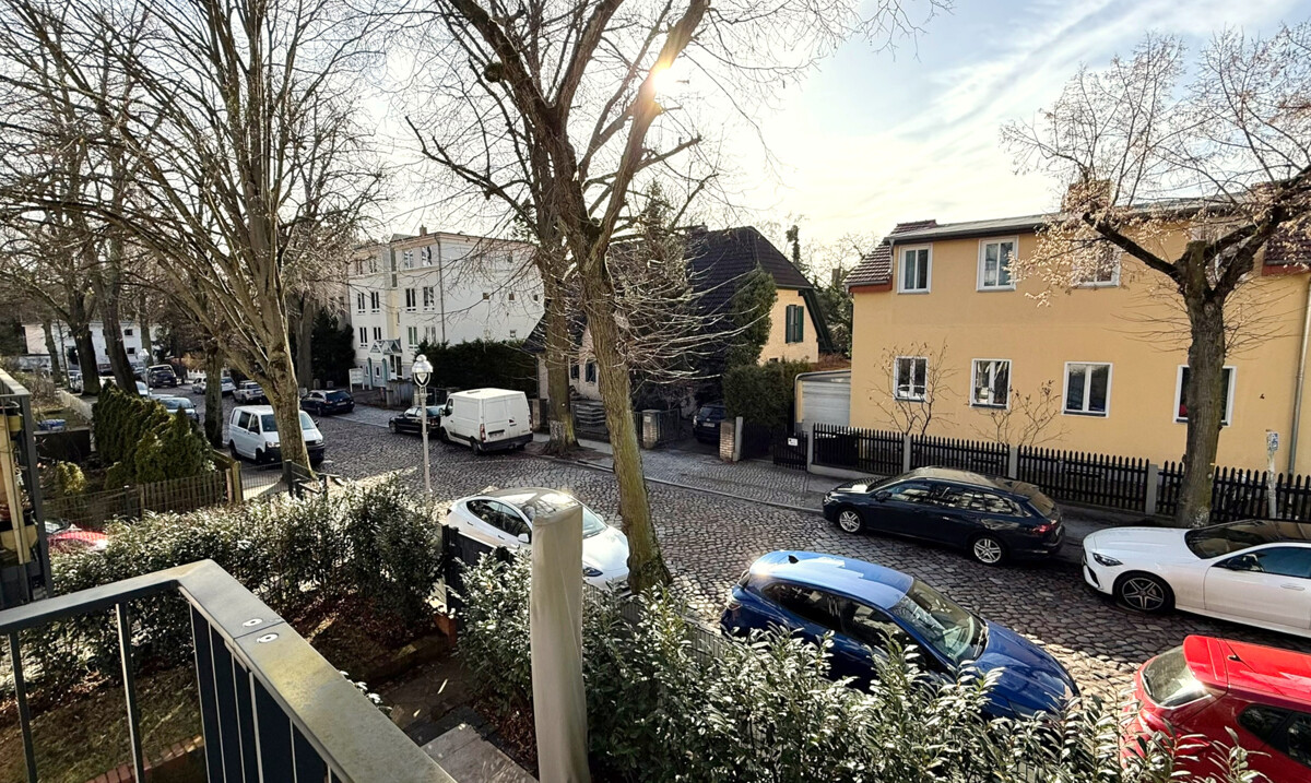 Ausblick Balkon