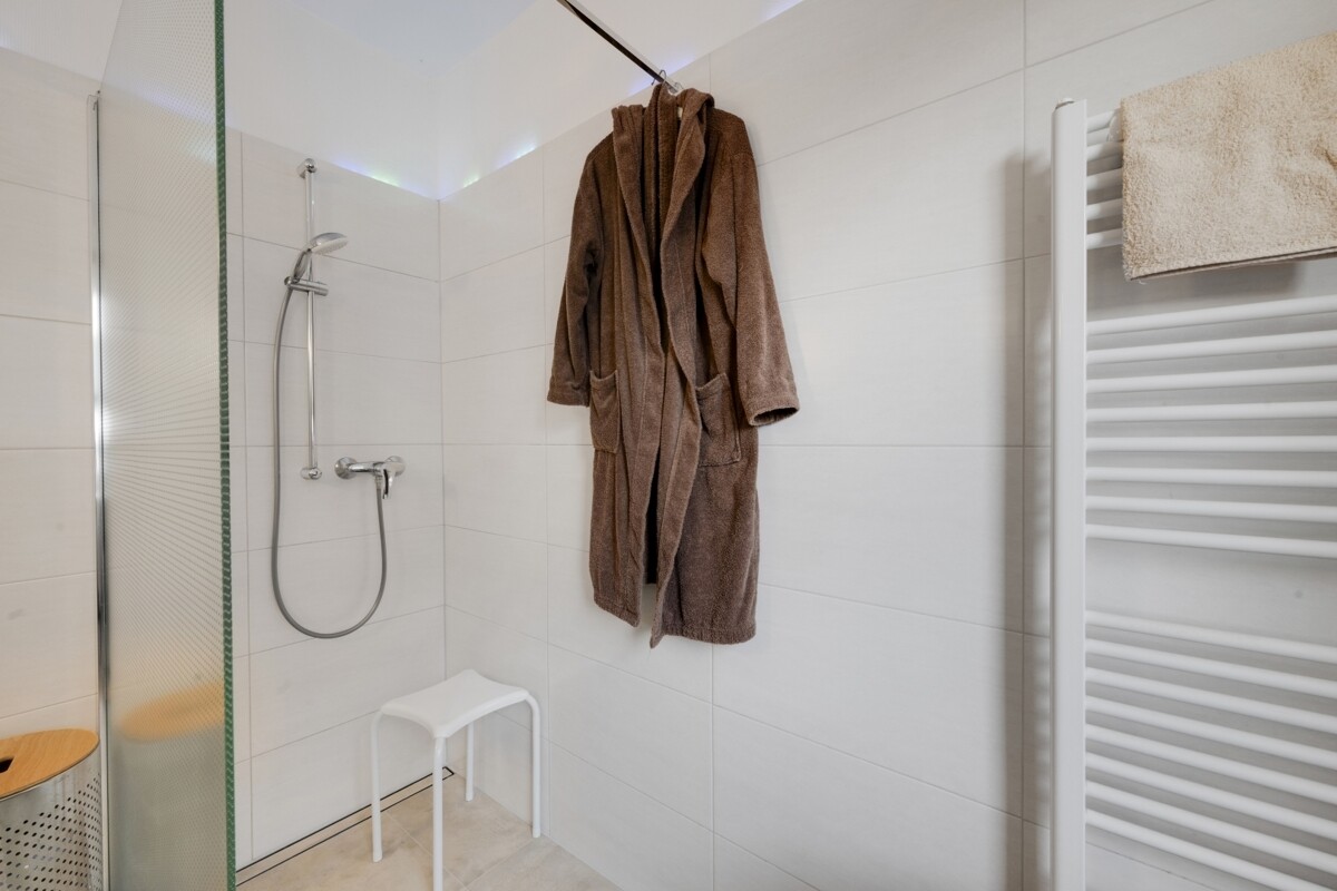 ebenerdige Dusche im Bad