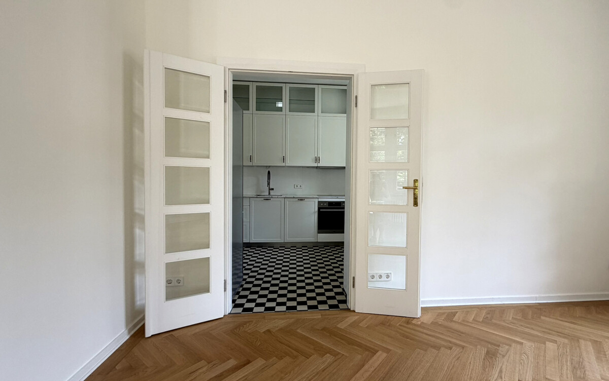 Blick in die Küche