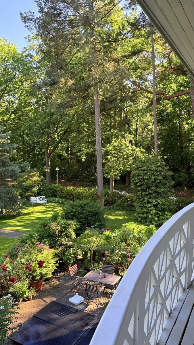 Blick ins Grüne