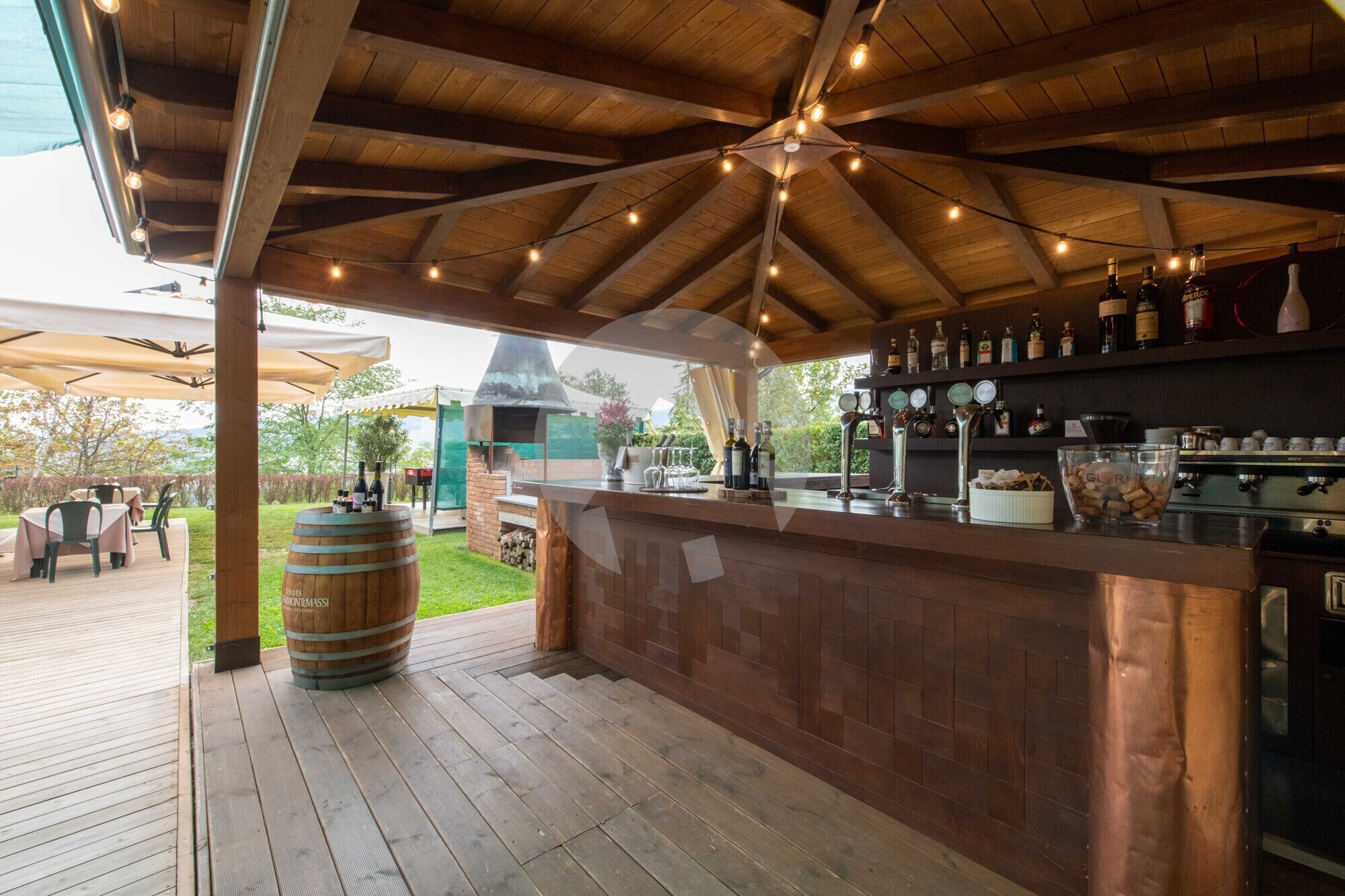 gazebo bar giardino