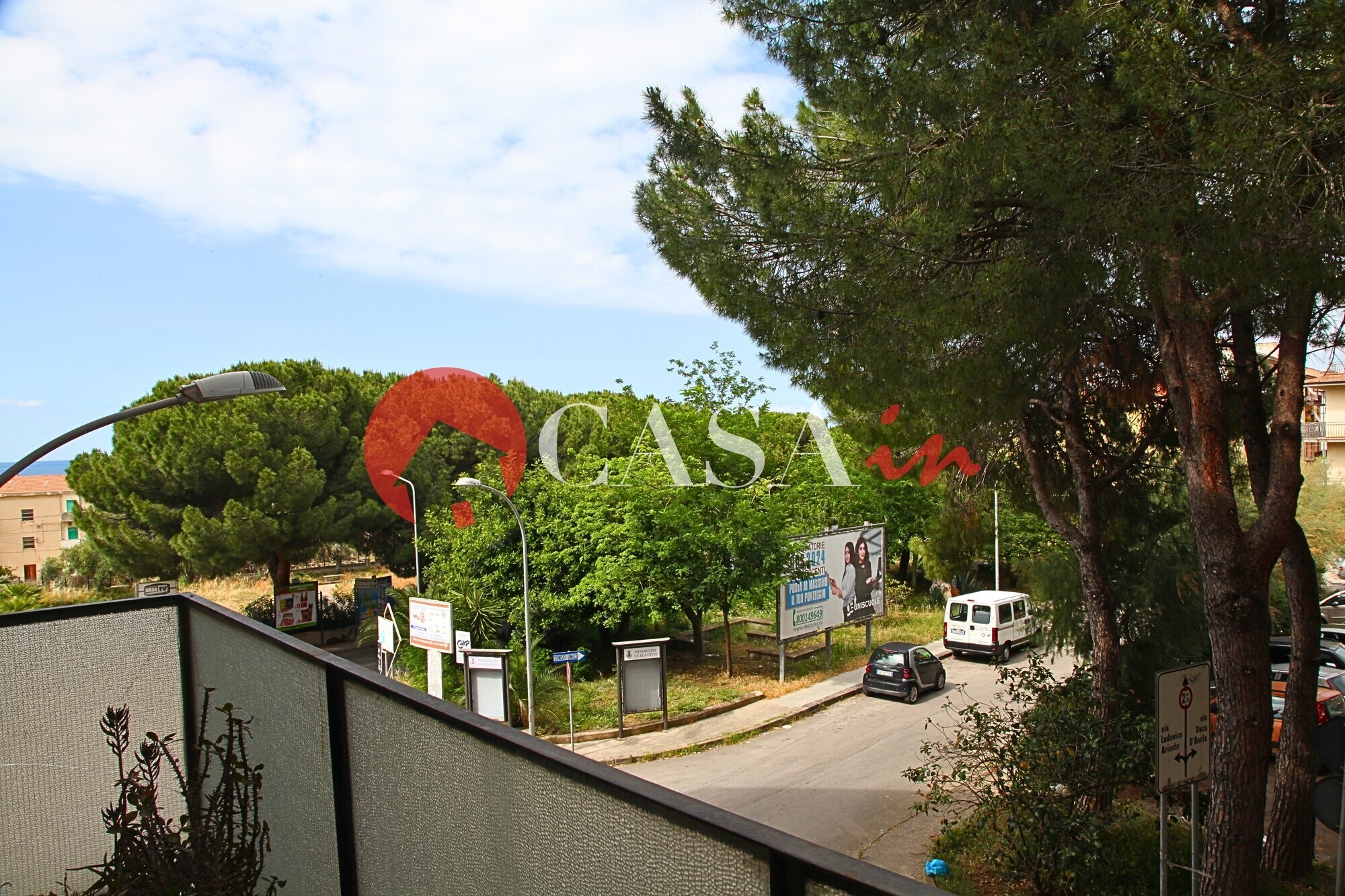 Vista dal terrazzino