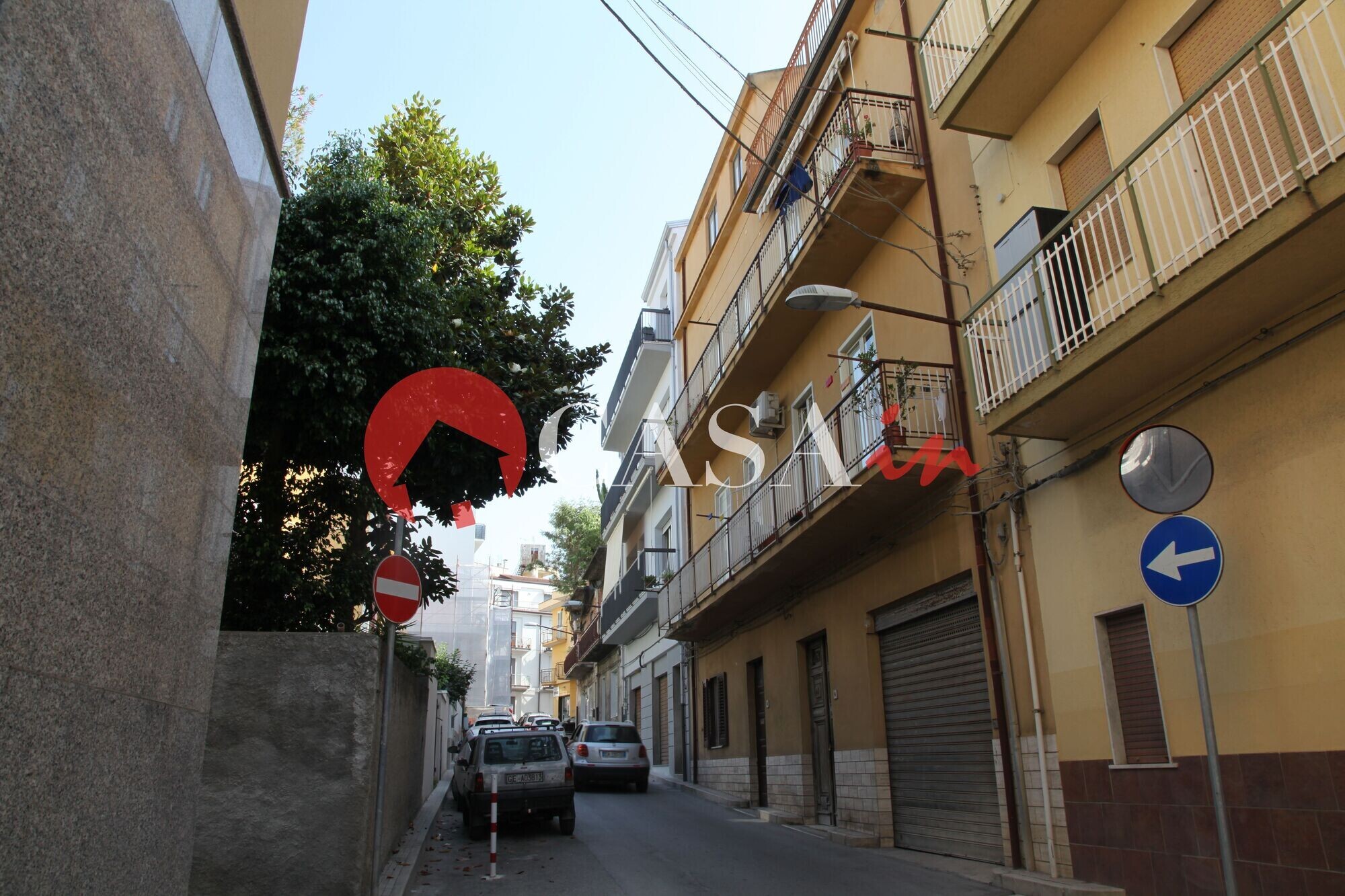 Vista su via Calabria
