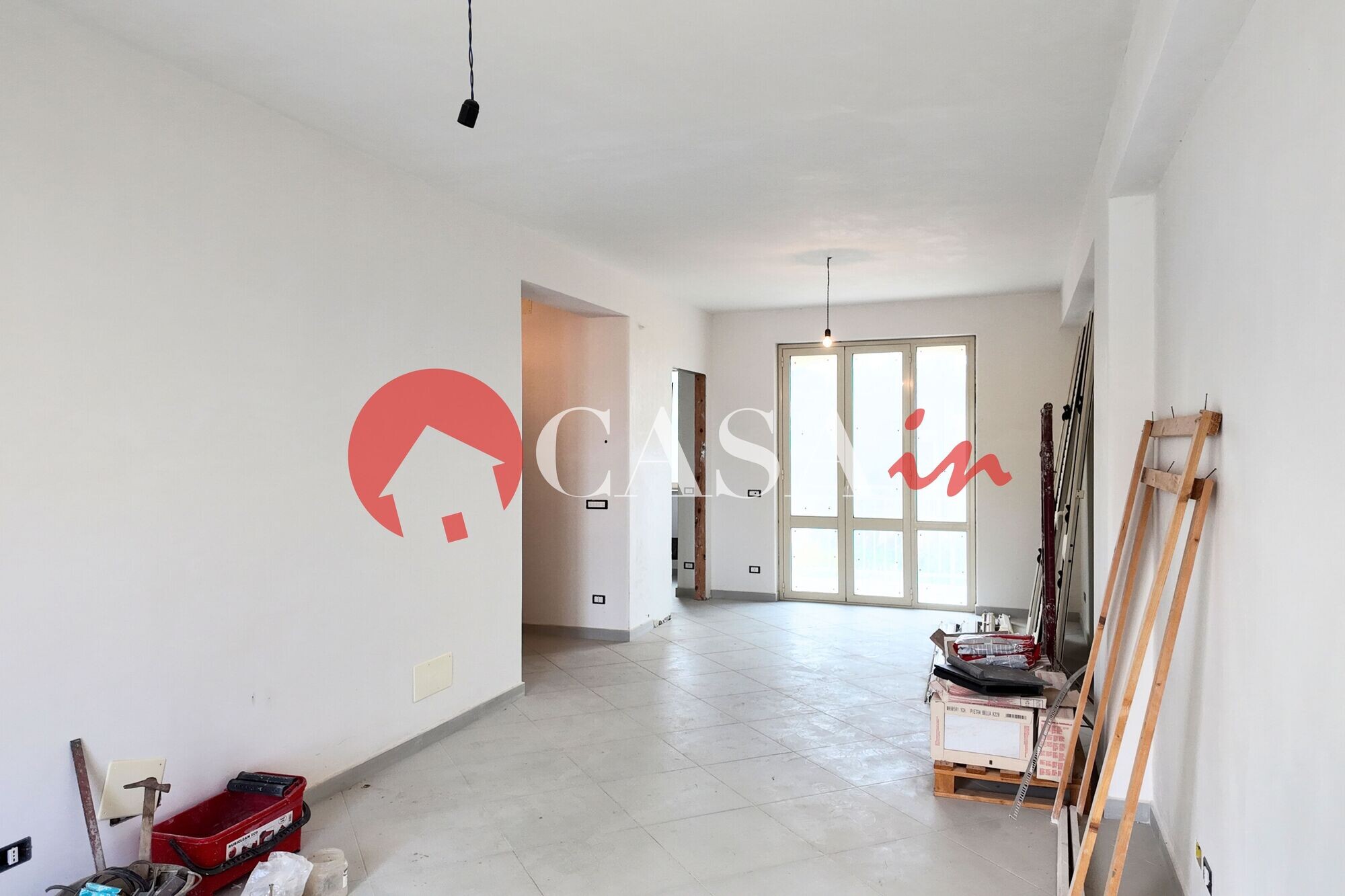 zona soggiorno cucina