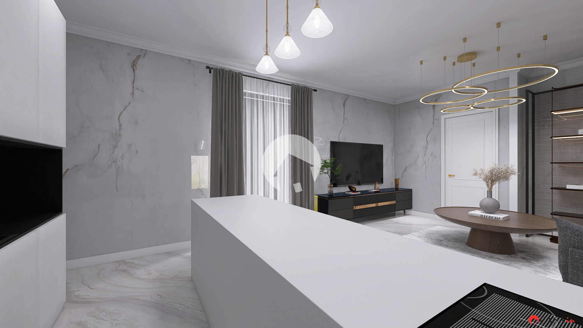 Soggiorno e Sala da Pranzo-62