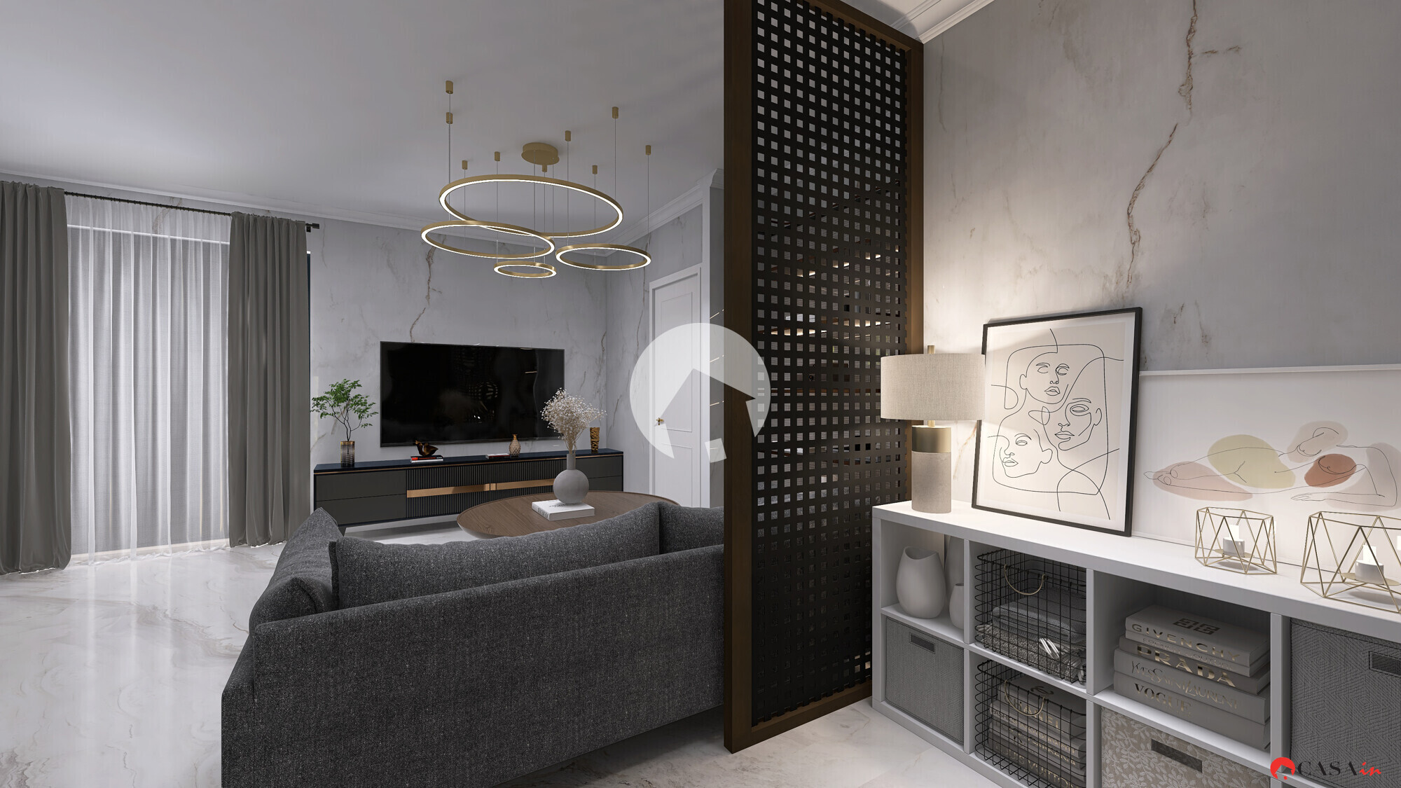 Soggiorno e Sala da Pranzo-61