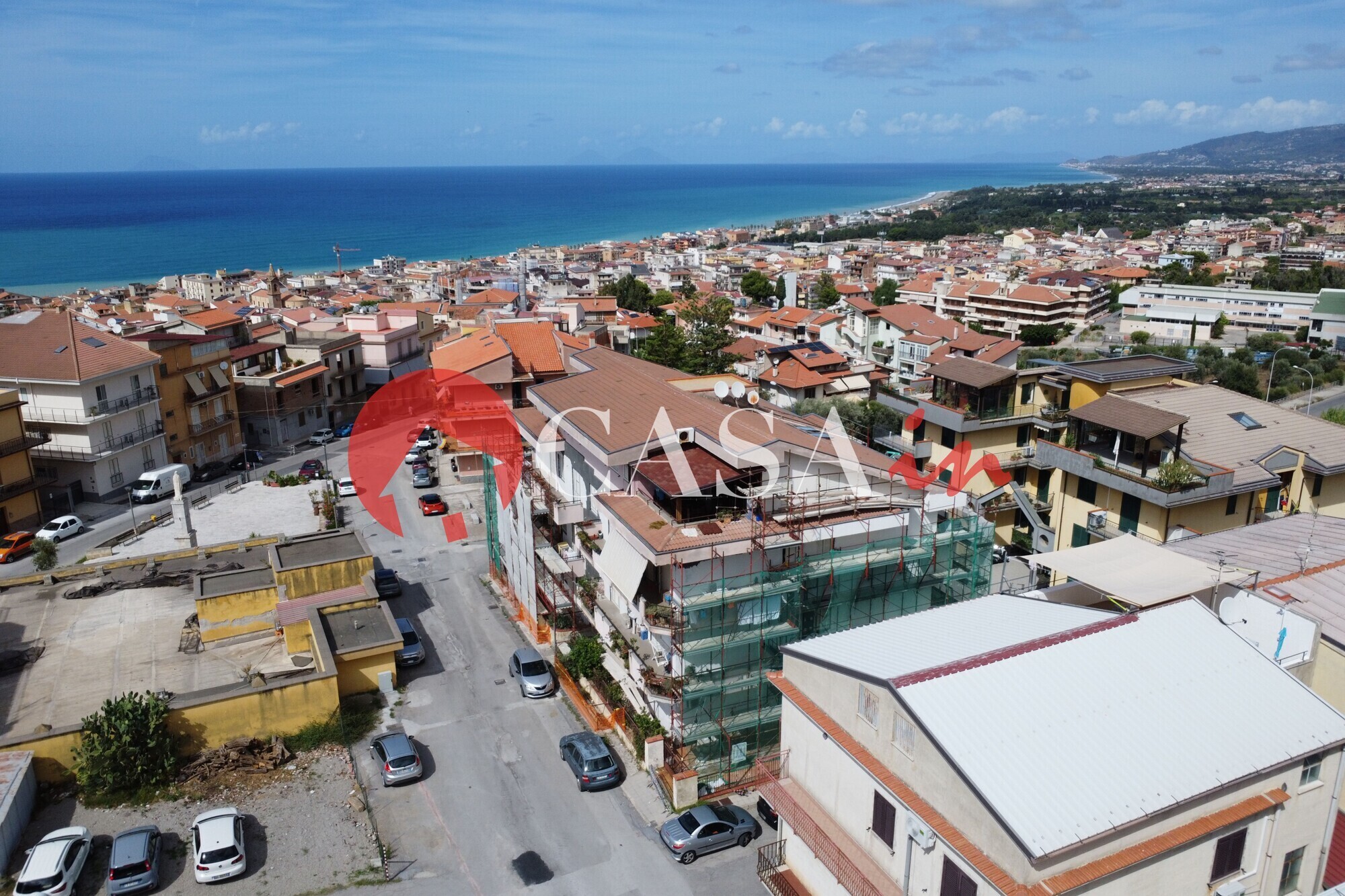 Vista aerea dell'attico