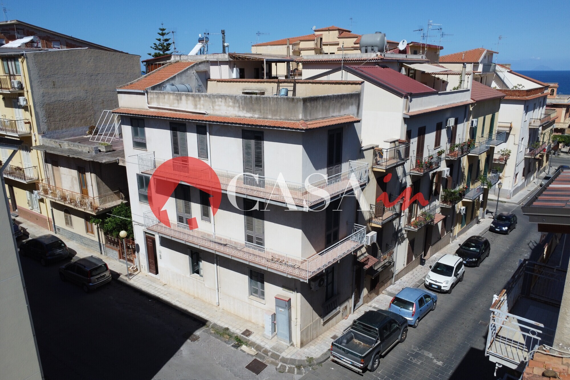 Edificio immagine aerea