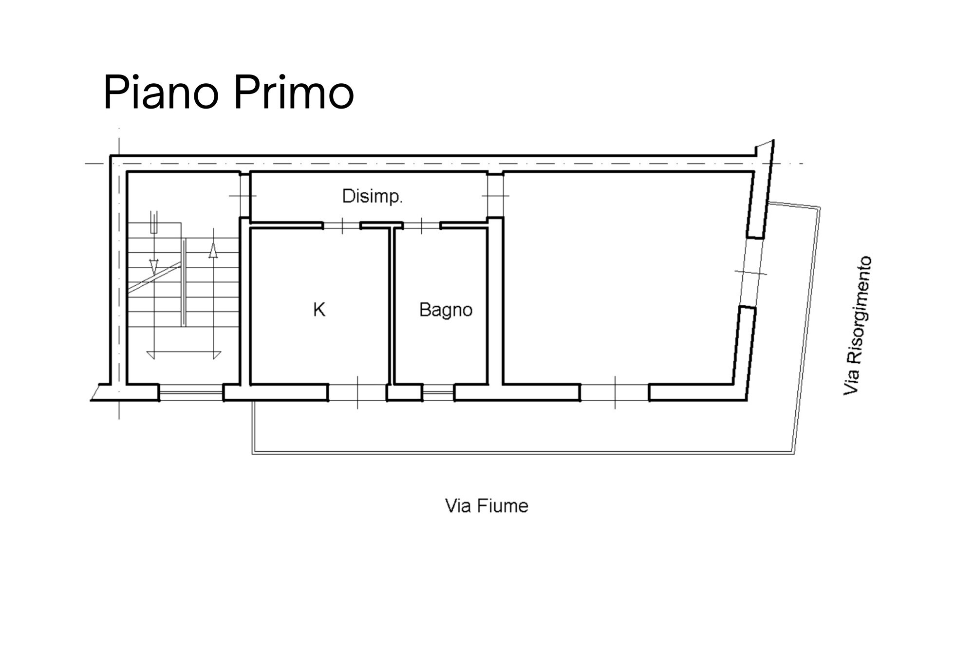 Planimetria Piano Primo