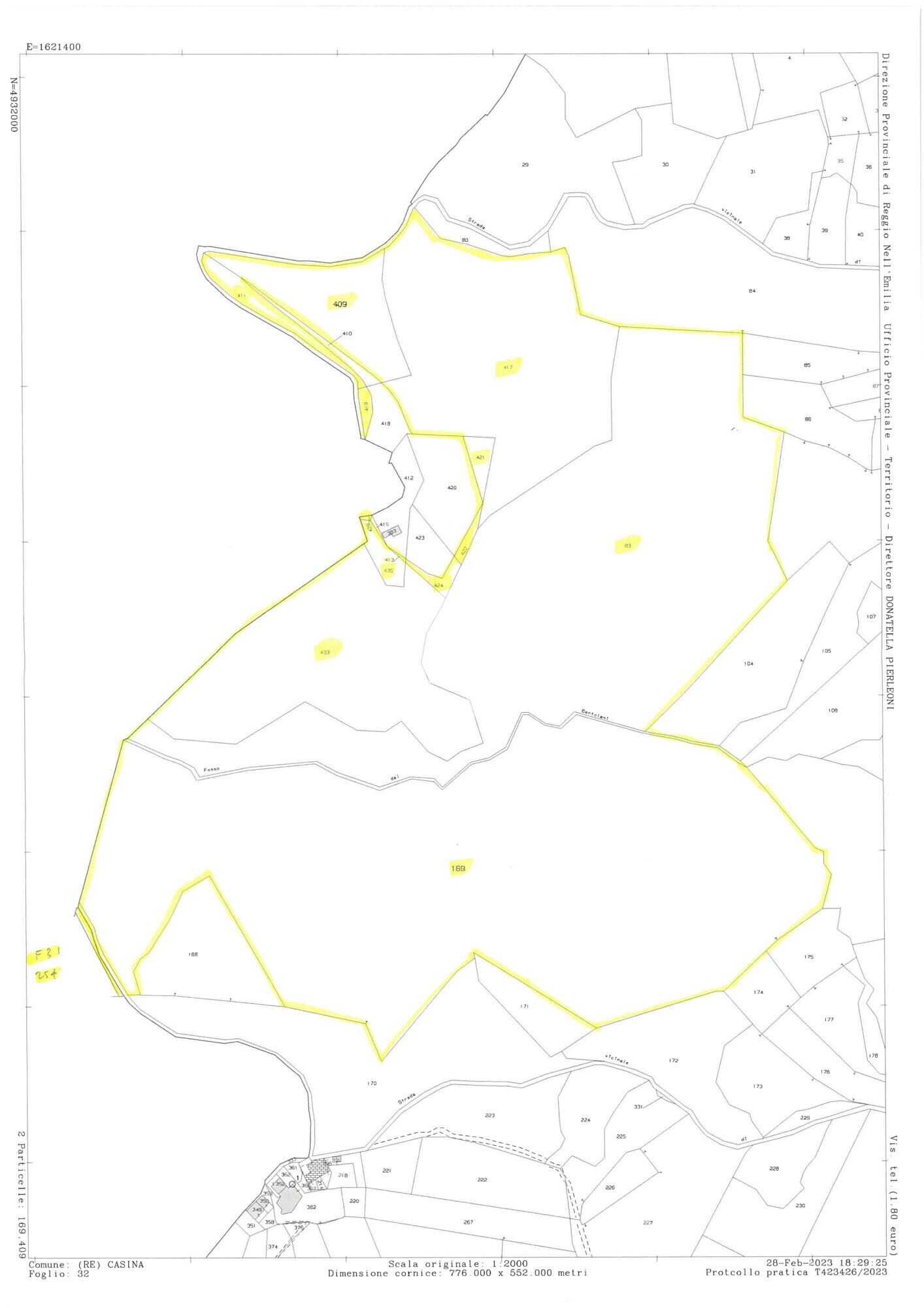 MAPPA FOGLIO 32